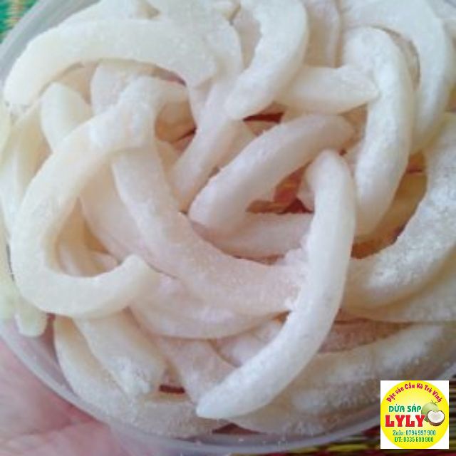 MỨT DỪA SÁP 1KÝ ĐẶC SẢN CẦU KÈ TRÀ VINH