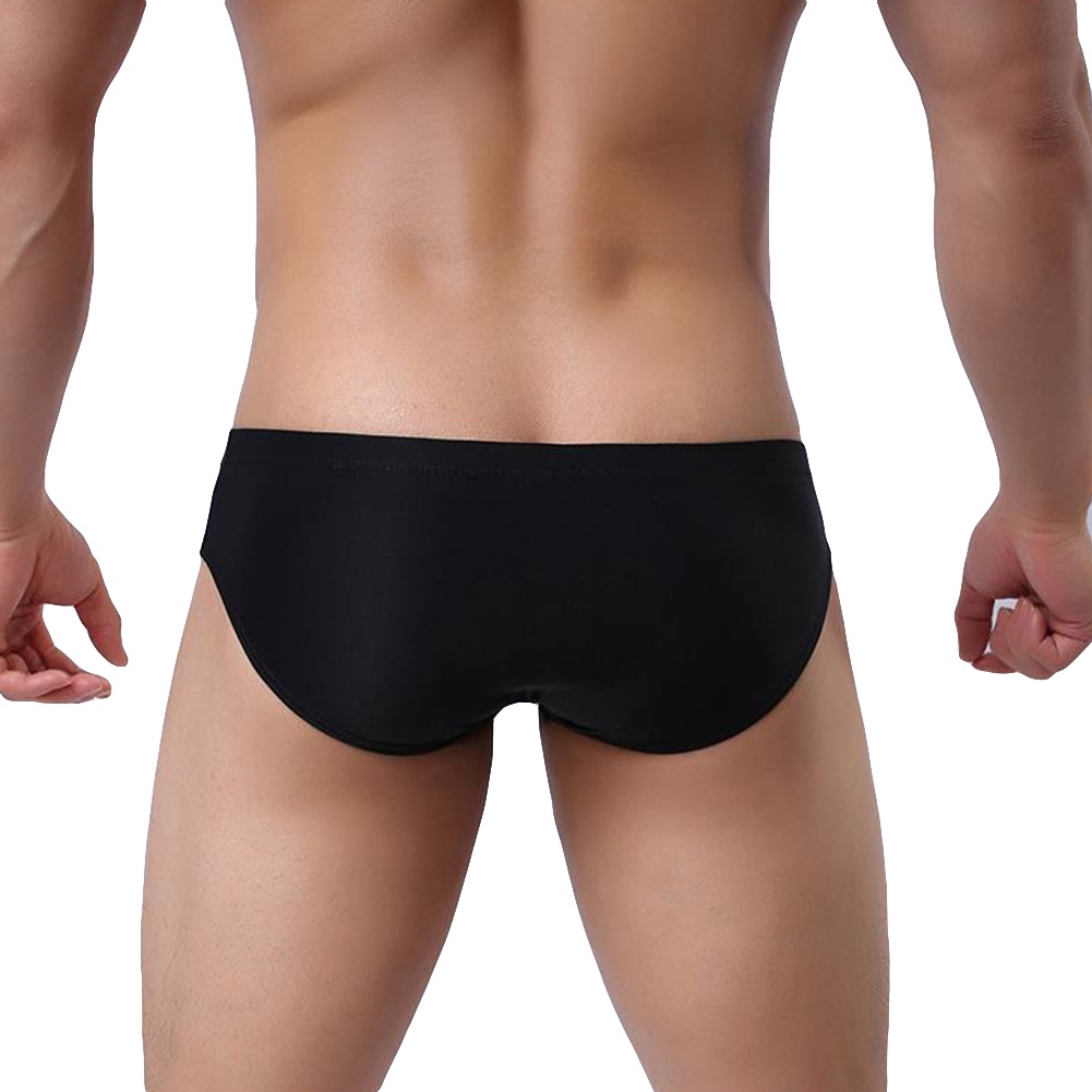 Quần Lót Nam Vải Lụa Lạnh Màu Sắc Thời Trang