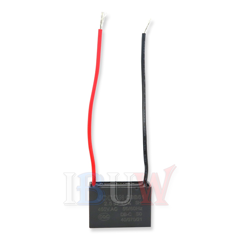 1 Tụ Điện Âm Trần Hình Chữ Nhật CBB61 450V 0.8uF~12uF 1UF 1.2UF 1.5UF 1.8UF 2UF 3UF 3.5UF 4UF 4.5UF