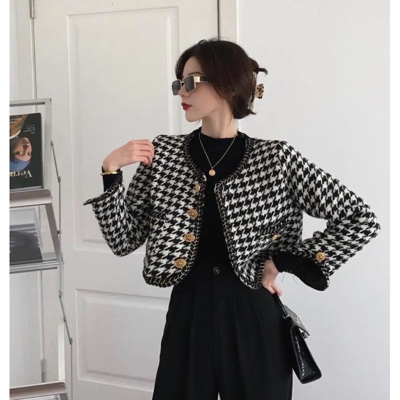 [ORDER] ÁO DẠ TWEED CARO SANG CHẢNH | BigBuy360 - bigbuy360.vn