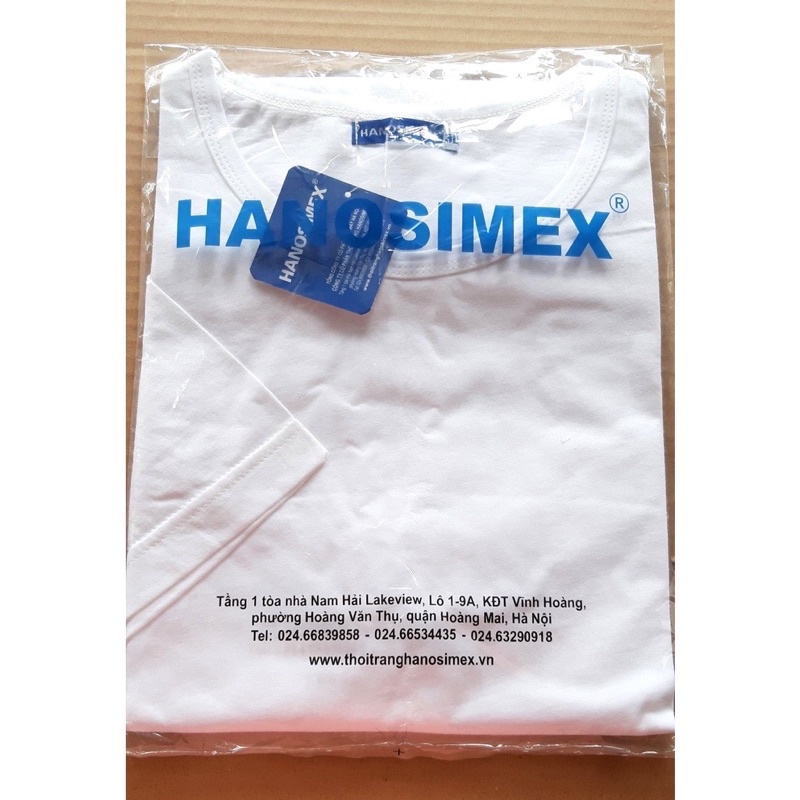 Áo Cộc Tay hanosimex - Hàng Công Ty