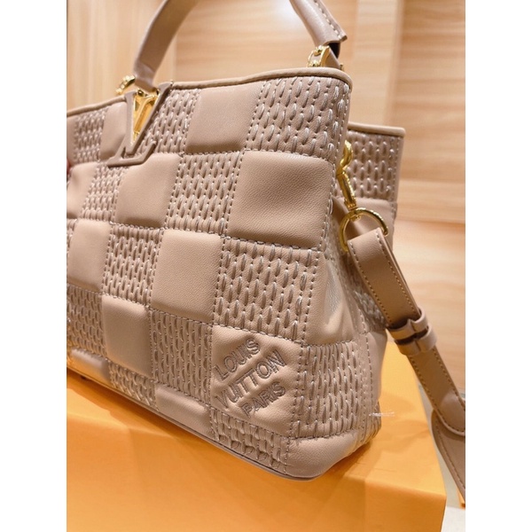 Túi xách Lóuisvuitton capucines sz 27 da bò hàng order