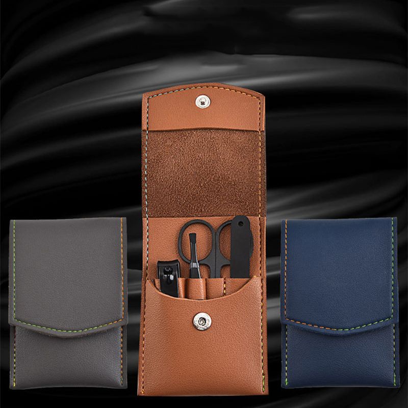 Bộ 4 Dụng Cụ Chăm Sóc Móng Tay Bằng Thép Không Gỉ Ốp