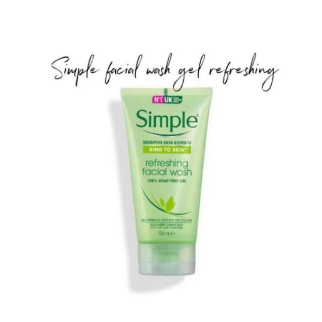 ✅✅ (HÀNG CHUẨN NỘI ĐỊA EU) SỮA RỬA MẶT SIMPLE KIND TO SKIN REFRESHING FACIAL WASH GEL | BigBuy360 - bigbuy360.vn