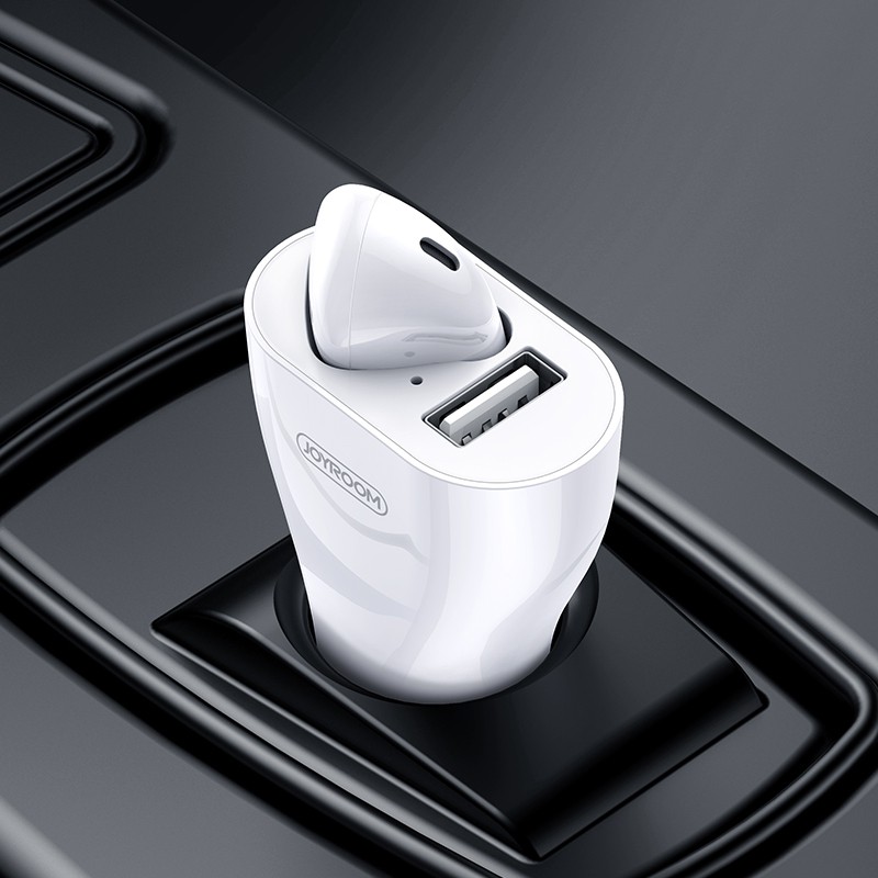 Joyroom 2.4A Bộ sạc xe hơi với tai nghe Bluetooth Tai nghe không dây CP1 Cuộc gọi HD / Điều khiển cảm ứng thông minh cho người lái xe