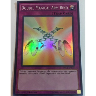 Bài Yugioh - Double Magical Arm Bind (Super Rare)