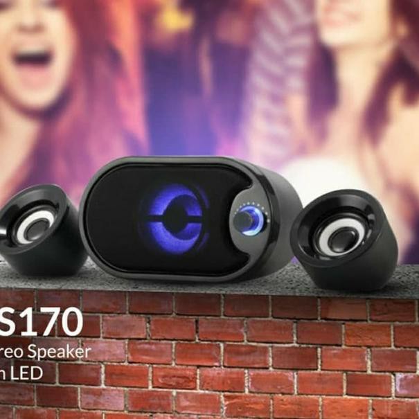 Loa Chơi Game Rs170 Có Đèn Led 2.1 Ch Chất Lượng Cao