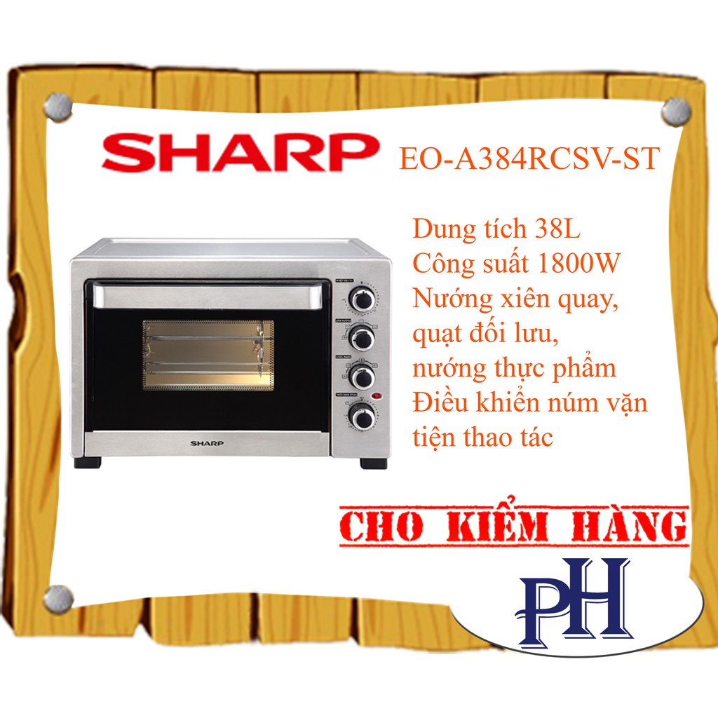 Lò nướng Sharp EO-A384RCSV-ST 38 lít