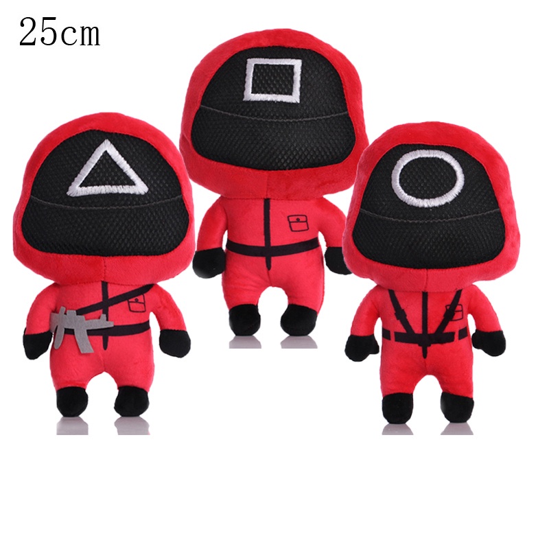 Thú nhồi bông hình con mực 25cm thời trang