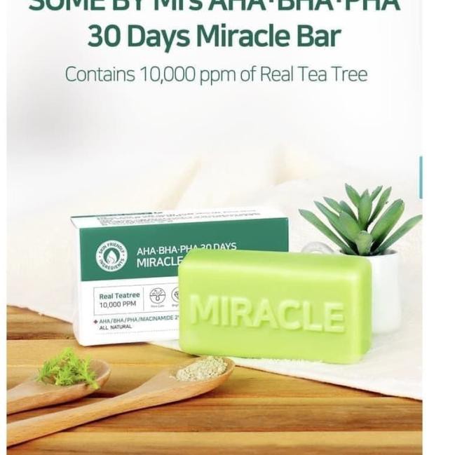 Somebymi (Hàng Mới Về) Xà Phòng Aha Bha Pha 30 Ngàys Miracle Bar / Somebyme