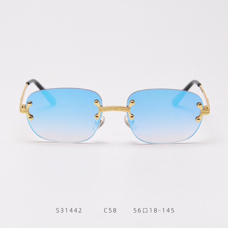 Kính Mát Gọng Kim Loại Nhiều Màu Sắc Phong Cách Hip Hop Thời Trang Cho Nam Và Nữ | BigBuy360 - bigbuy360.vn