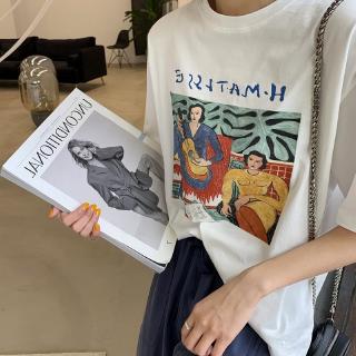 SUXI New Fashion Top Korean Style Casual Style Women's Short Sleeve T-Shirt