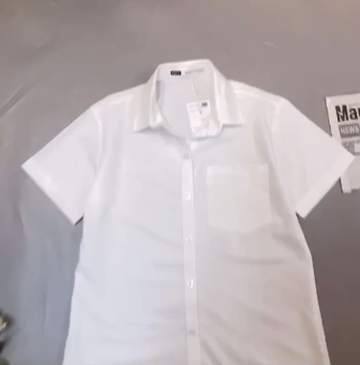 ÁO SƠ MI NỮ GU PURATO HIỀN HỒ NGẮN TAY CÓ TÚI HOTTREND MÀU TRẮNG, XANH NHẠT, XANH BẠC HÀ sơ mi trắng nữ | BigBuy360 - bigbuy360.vn