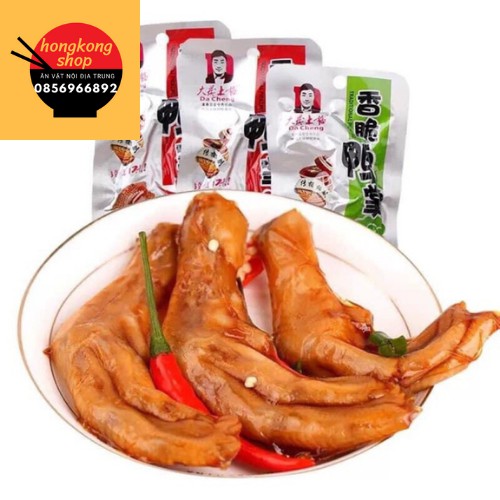 Chân vịt cay dacheng[ loại to 32gr] đồ ăn vặt Trung Quốc | BigBuy360 - bigbuy360.vn