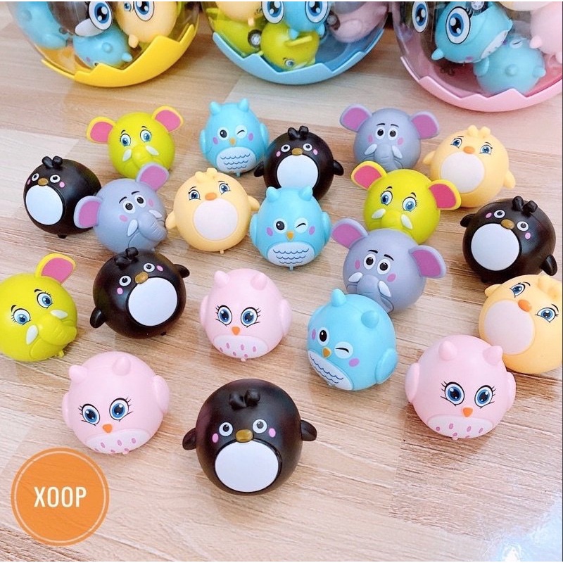Set Trứng 20 Con Vật Chạy Đà Siêu Xinh Cho Bé