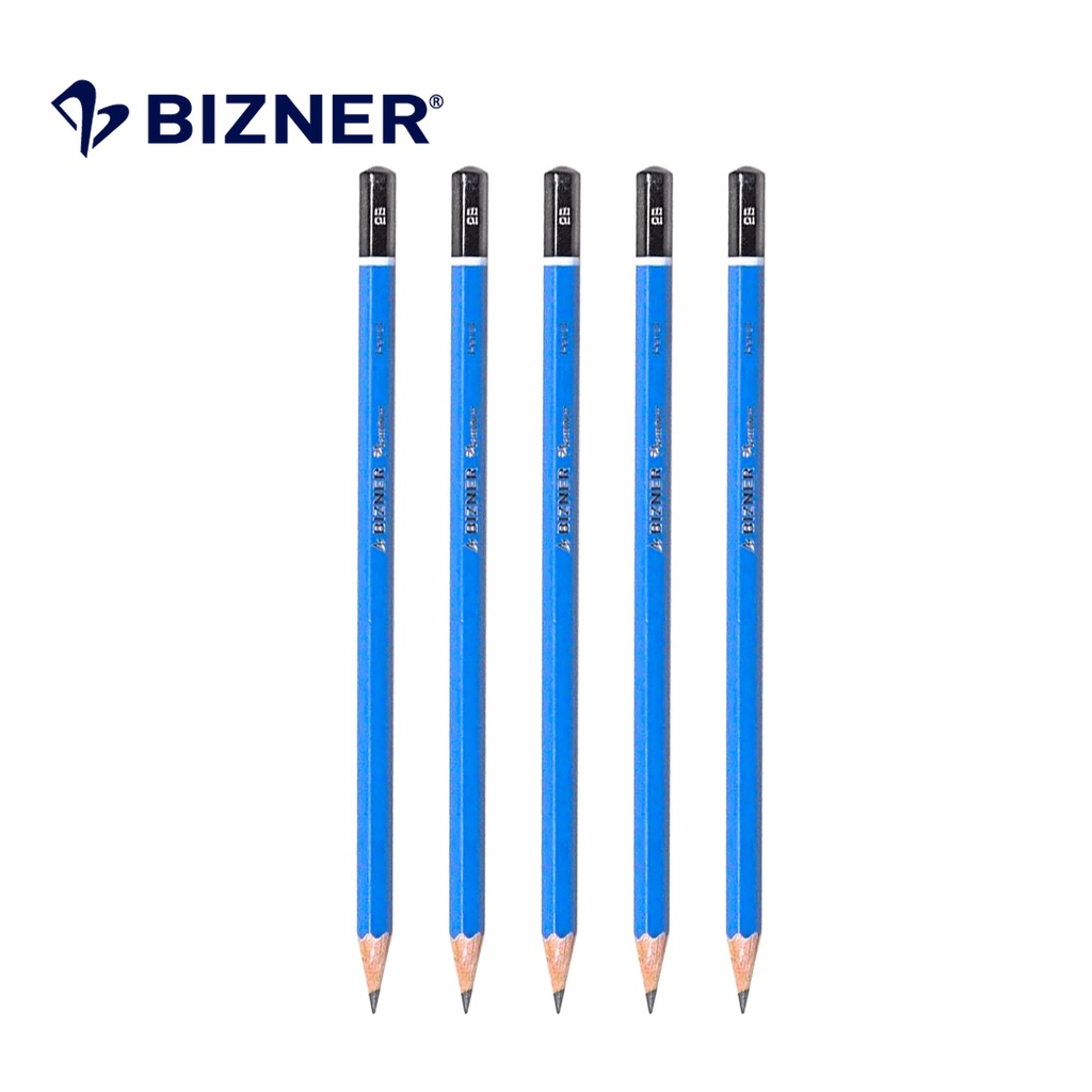 Bút Chì Gỗ BIZ P02 2B Cao Cấp Thiên Long Camshop
