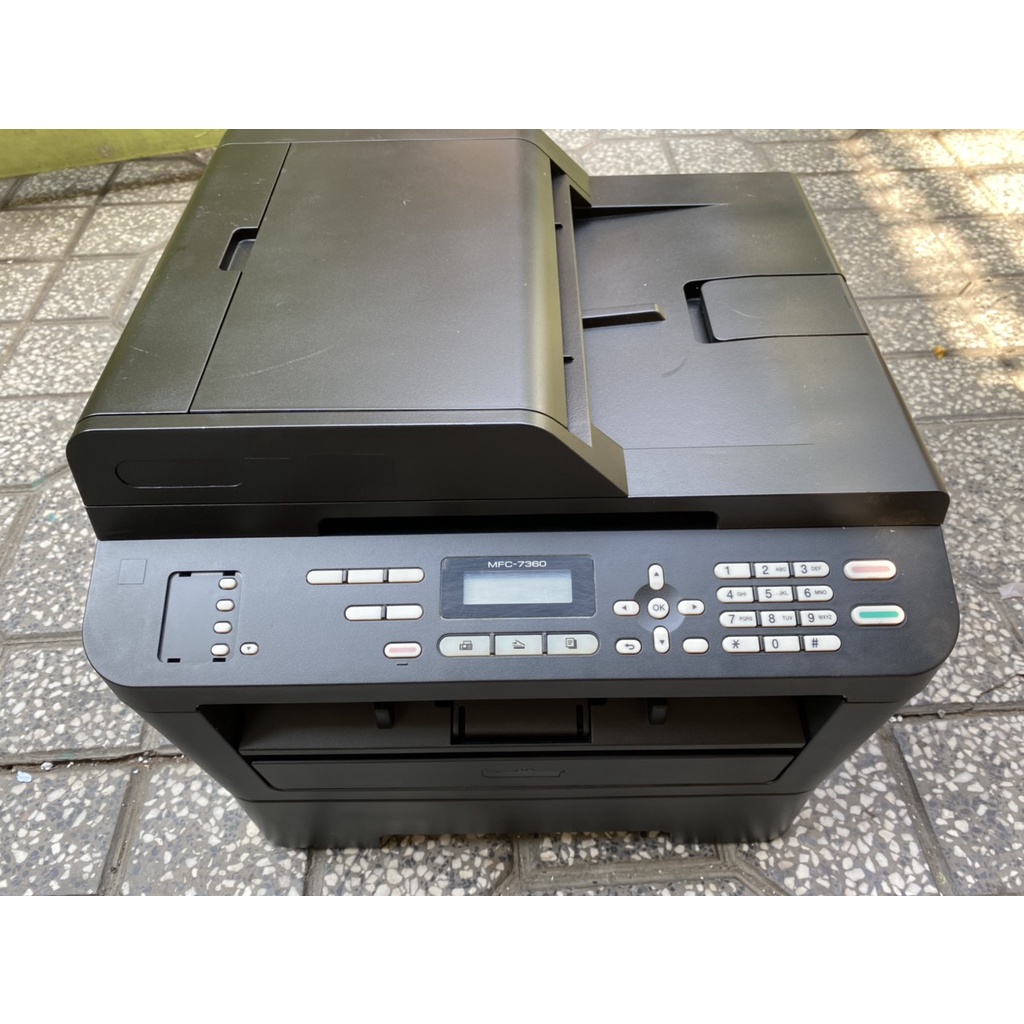 Máy In Brother 7360 Màu Đen Siêu Ngầu