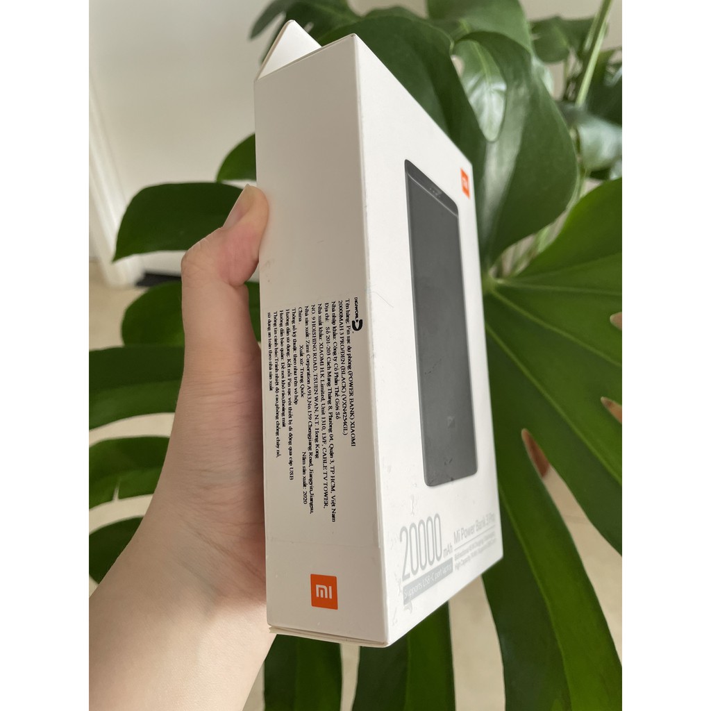 pin sạc dự phòng Xiaomi 20000 Gen 3 Pro Type-C 2019 Bản Quốc tế - Hãng Phân Phối