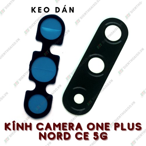 Kính camera oneplus nord ce 5g kèm keo dán