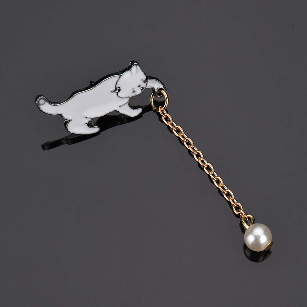 Ghim Cài Áo Hình Chú Mèo Dễ Thương Cho Nữ