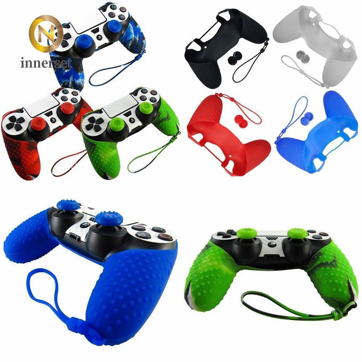 Bộ 2 Đầu Bọc Silicone Chống Trượt Cho Tay Cầm Chơi Game Sony Ps4