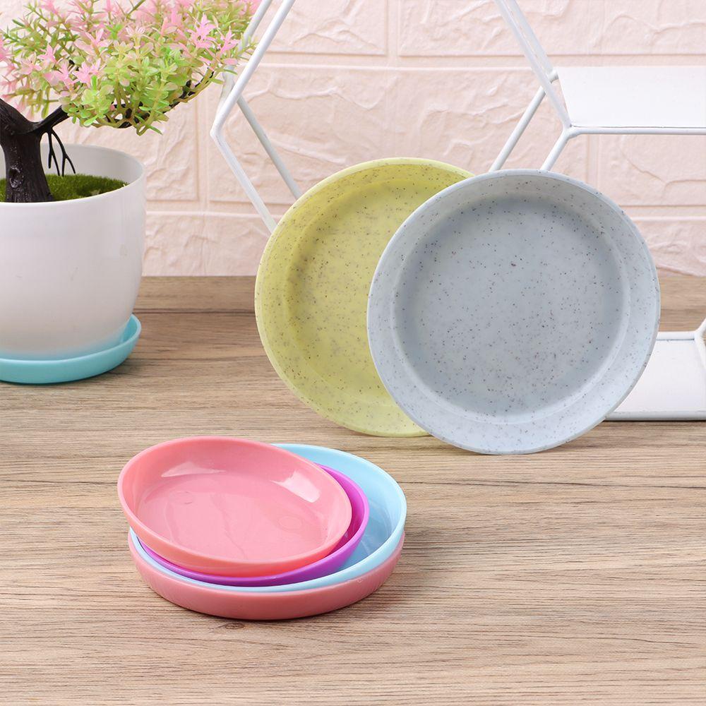 Set 2 Khay Nhựa Dày Dặn Đựng Đĩa / Hoa Chịu Được Sức Nặng