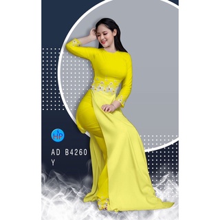Vải áo dài hoa eo