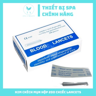 Kim chích mụn hộp 200 chiếc Cao Cấp