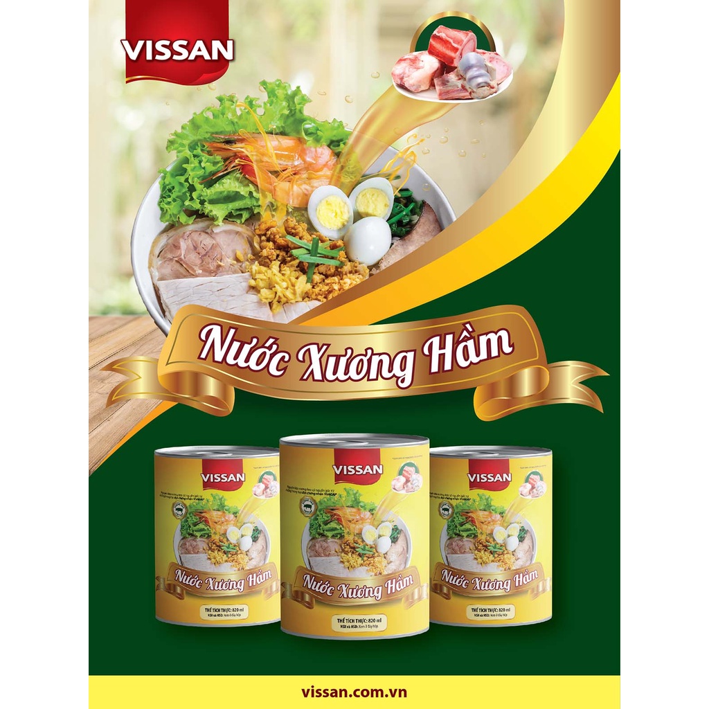 Nước xương hầm Vissan 820ml (Date mới) | BigBuy360 - bigbuy360.vn