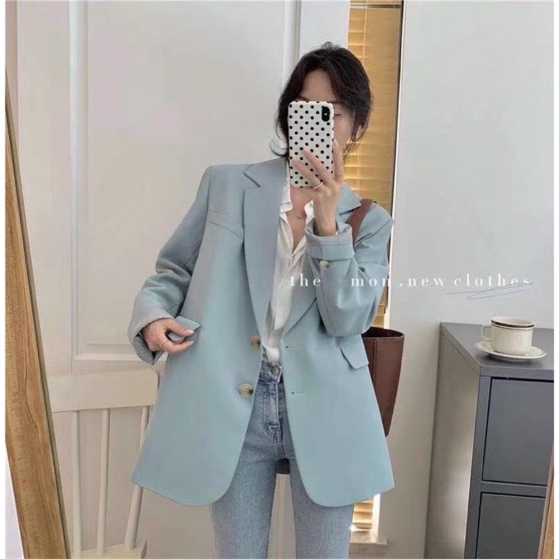 Blazer - Vest Trơn Hàn Quốc☁️