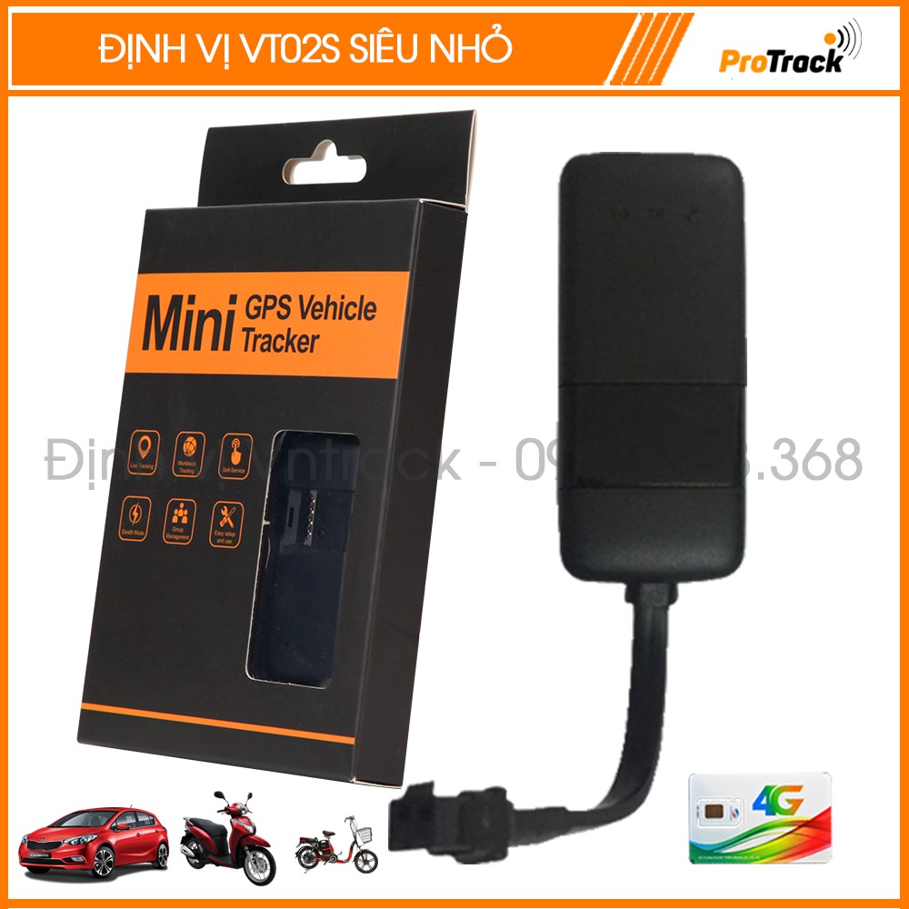 Thiết Bị Định Vị Xe Máy Định Vị Ô Tô Siêu Nhỏ VN08S VNTRACK GPS Chính Hãng, Định Vị Chính Xác, Bảo Hành Đổi Mới