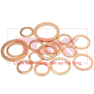 Long đen phẳng đồng M3-M16