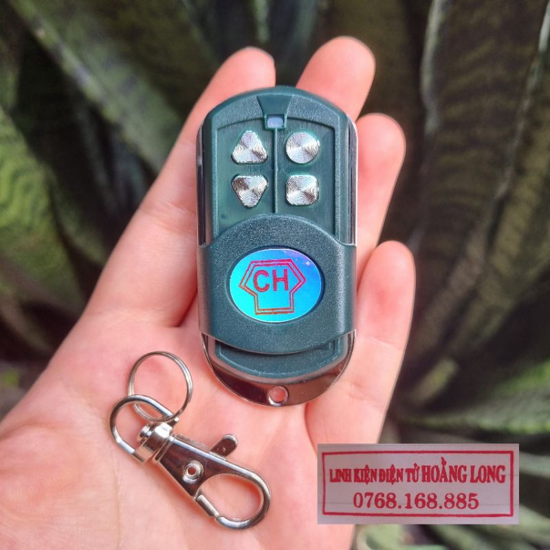 Remote Điều Khiển Cửa Cuốn Tần Số 365MHZ Mã Nhảy ( Chỉ sử dụng cho ch vỏ đen)