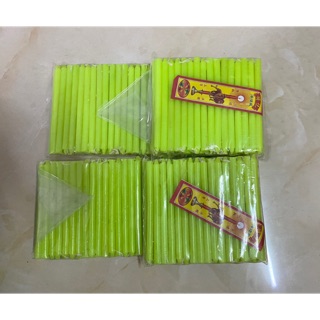 Đèn cầy trung thu, nến trung thu, đèn cầy màu xanh lá