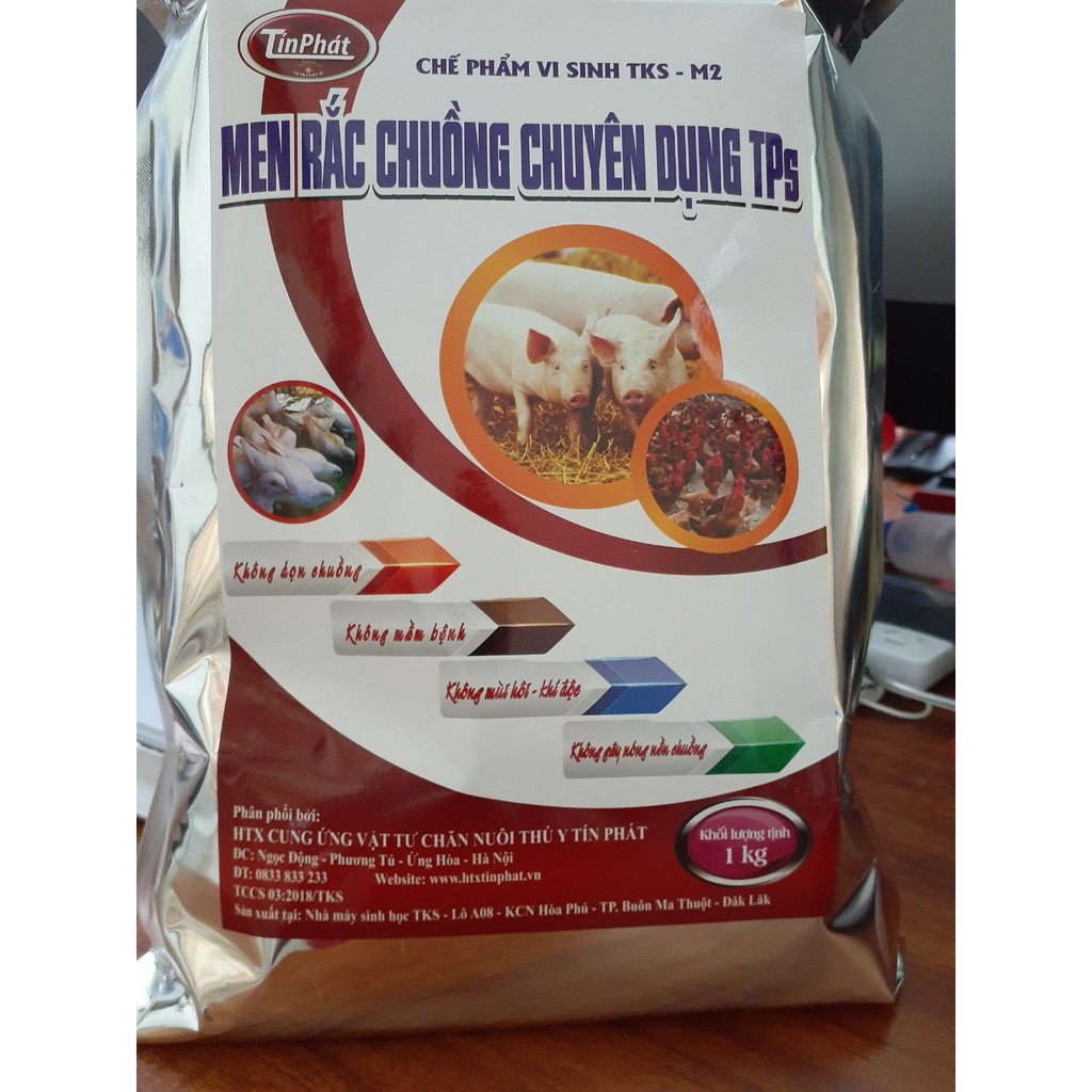 Men Rắc Chuồng Chuyên Dụng Gà Vịt TPS