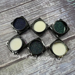 Set cát rắc - nhũ rắc dành trang trí móng Thiên Di Nail