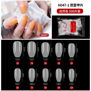 Set 500 Móng Tay Giả Kiểu Pháp