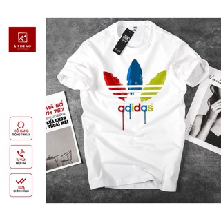 ÁO THUN NGẮN TAY IN HÌNH DAS KHÔNG CỔ BASIC NAM NỮ UNISEX CAO CẤP của KADINO DAS01, ÁO PHÔNG NGẮN TAY KHÔNG CỔ IN DAS