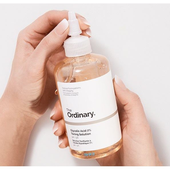 [TOP 1 SHOPEE] Nước hoa hồng tẩy da chết AHA The Ordinary Glycolic Acid 7% Toning 240ml (Bill Anh)