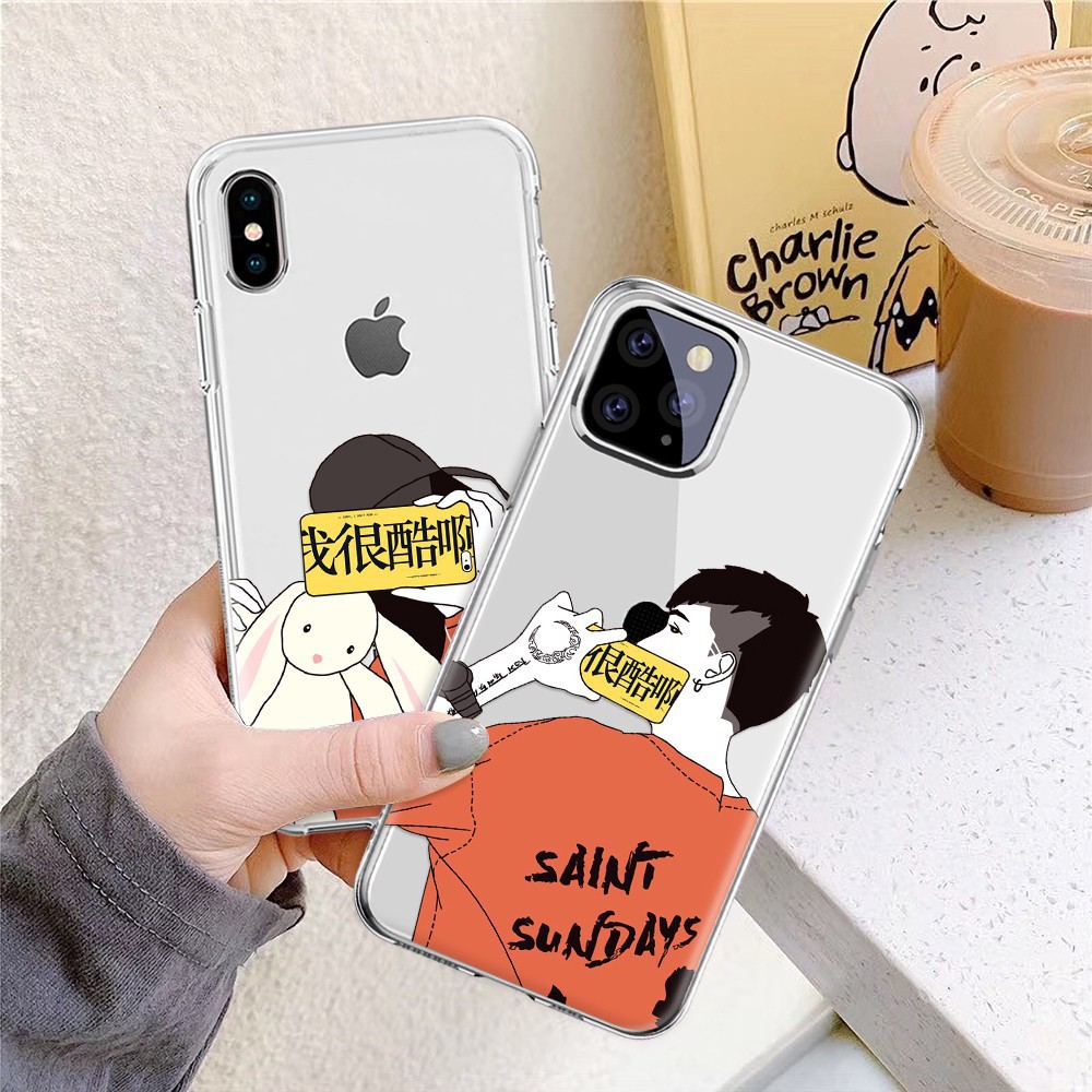 Ốp lưng cặp đôi xăm mình nhiều mẫu mã cho điện thoại iphone 6 7 8 plus xr 11 pro xs max - A1177