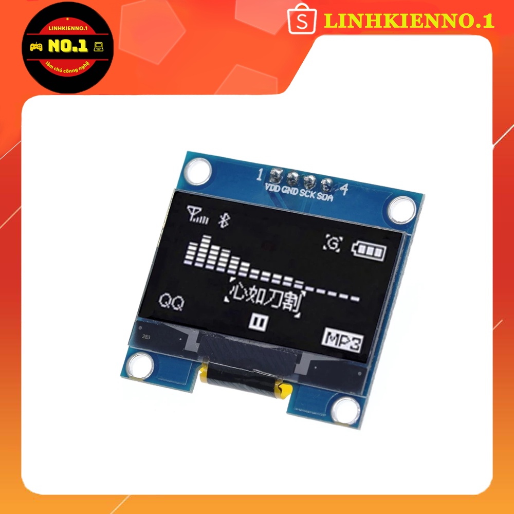 Màn Hình Oled 0.91 - 0.96 - 1.3 Inch Giao Tiếp I2C