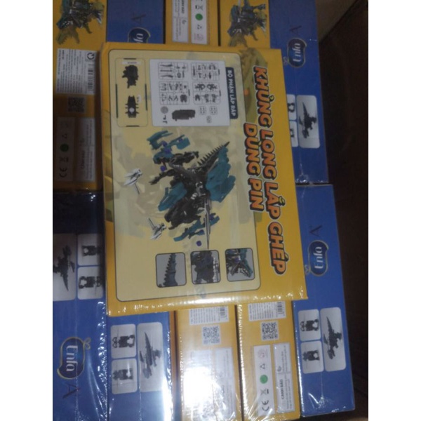 Khủng long lắp ghép dùng pin