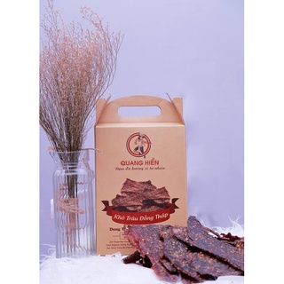 Thịt khô trâu quang hiển đồng tháp 450g muối sả ớt thơm ngon