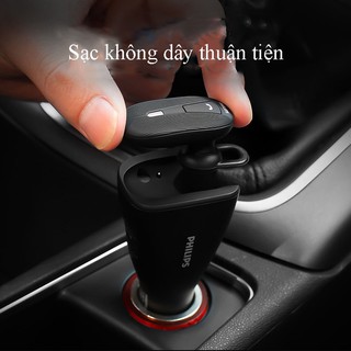Bộ Tai Nghe Bluetooth Và Adapter Sạc Xe Hơi Philips SHB1801P