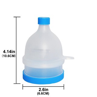 Phễu QUIFIT 2 lớp đựng bột sữa protein đa năng