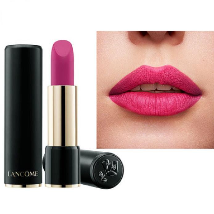Son Lancome 313 Fulminante Drama Matte Màu Tím Hồng