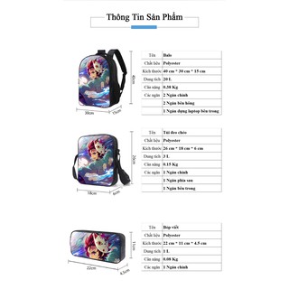 Balo Anime One Piece thời trang