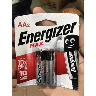Pin tiểu Energizer Max AA2- vỉ 2 viên