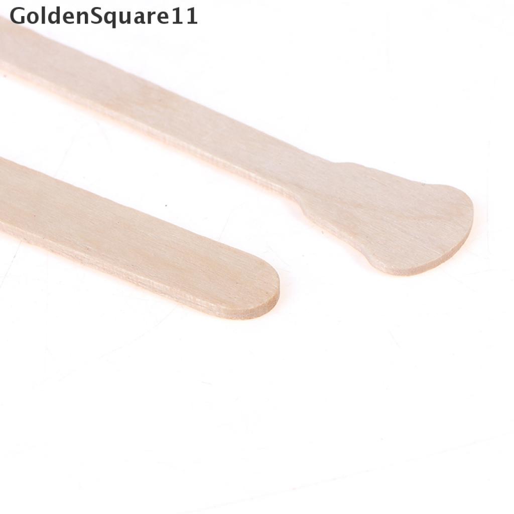 Set 100 Que Gỗ Tẩy Lông / Sáp Tẩy Lông Goldsquare11 Tiện Lợi