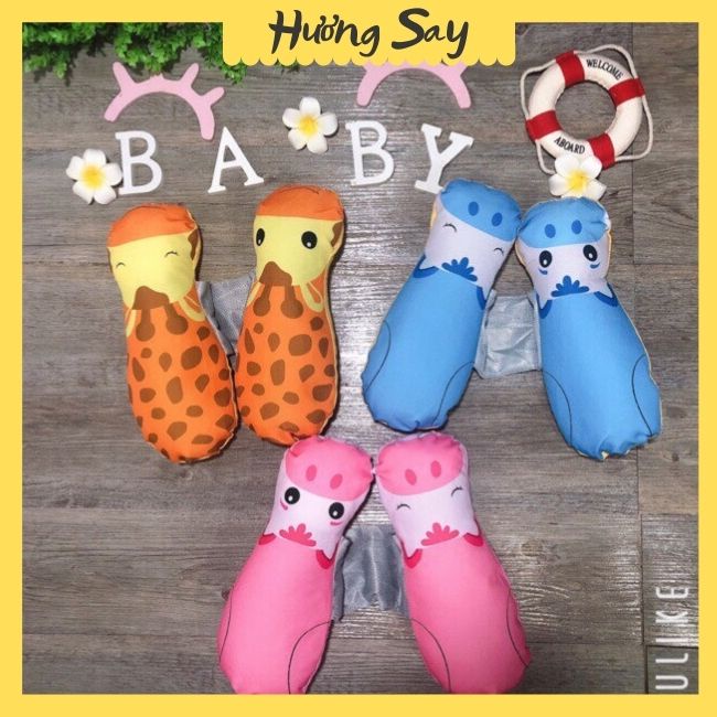 Gối chặn vỏ đỗ cho bé Royal